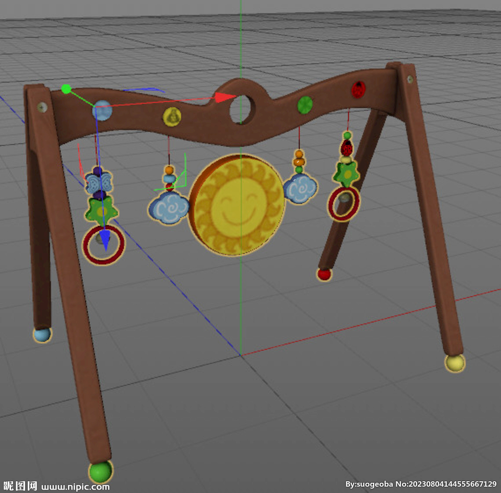 C4D模型 儿童玩具