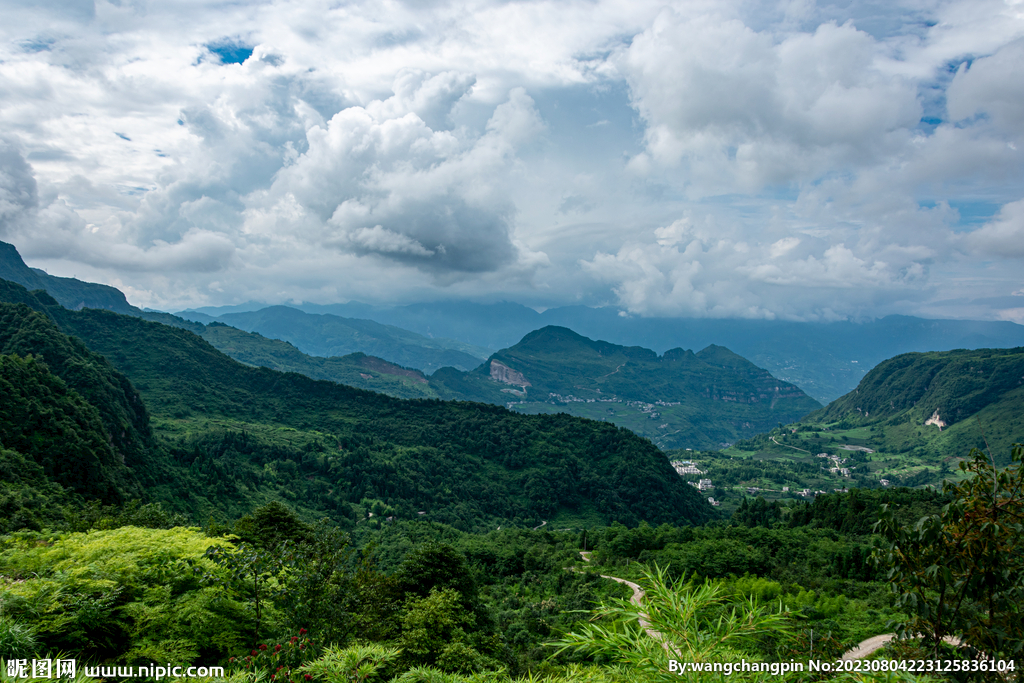 山村风光