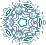 原创印花剪花古典图案图形元素