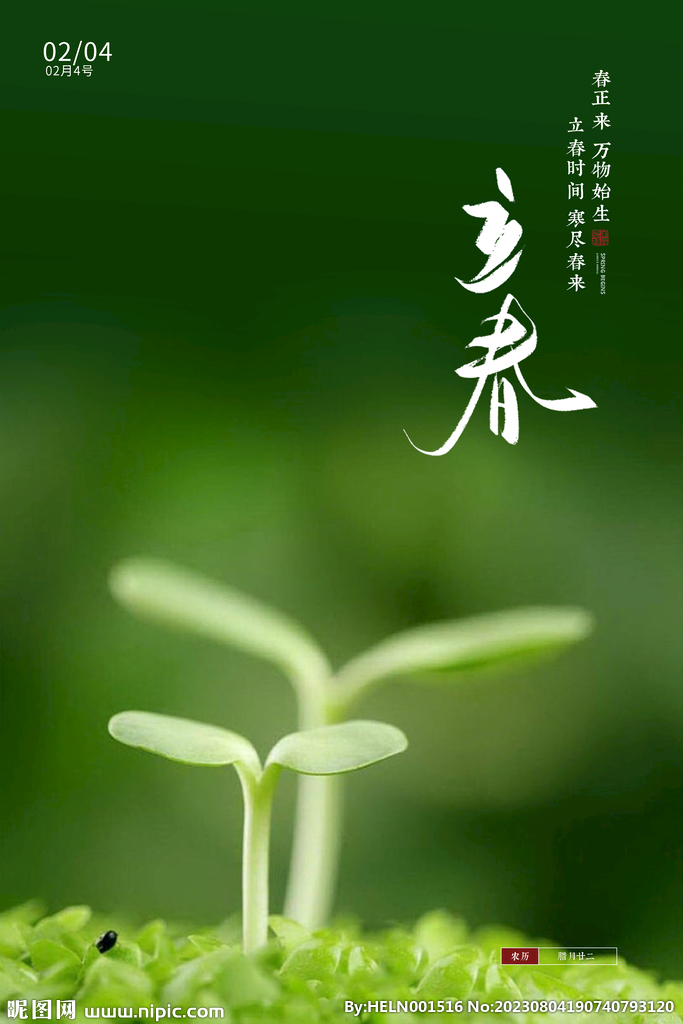 24节气 立春