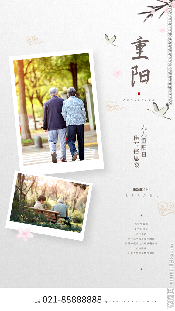 重阳节海报