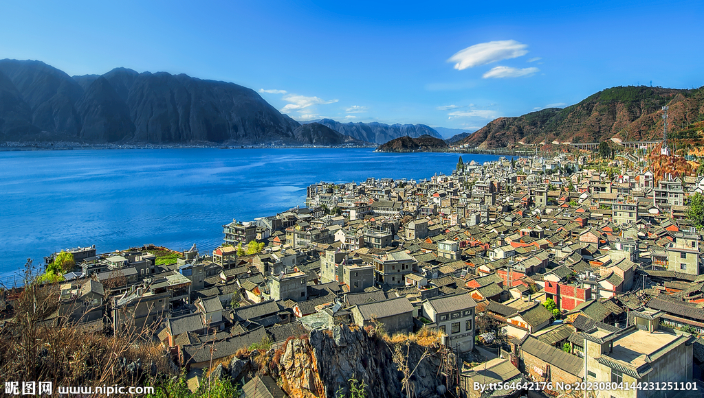 大理洱海边