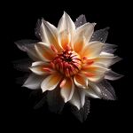 花朵框画 