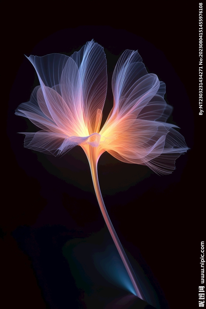 花朵框画 