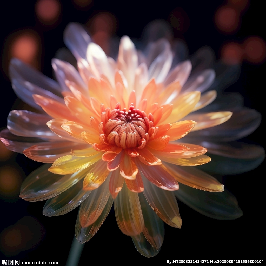 花朵框画 