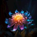 花朵框画 