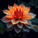 花朵框画