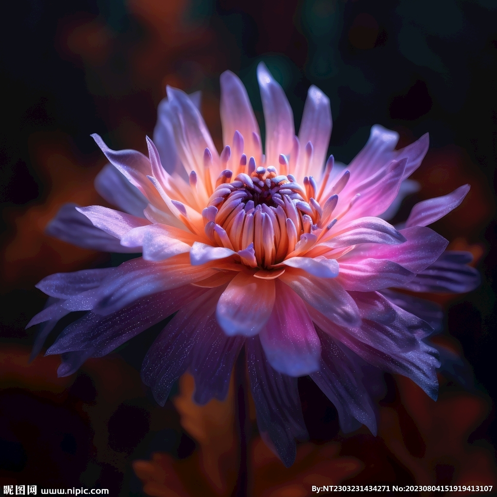 花朵框画