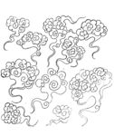 云线描