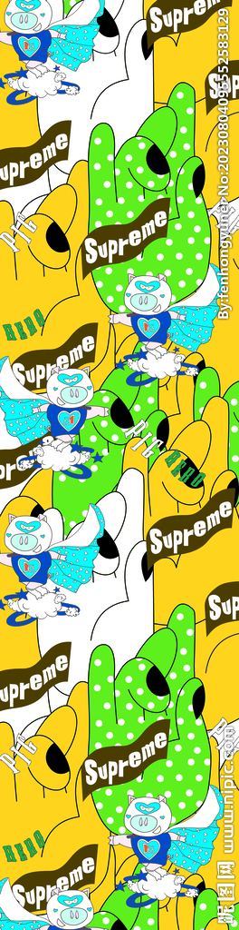 卡通印花