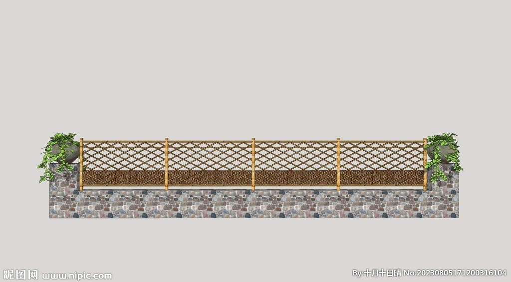 乡村篱笆围墙