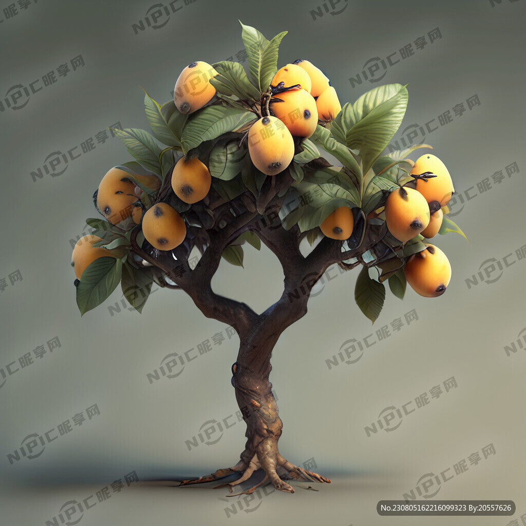 一棵枇杷树