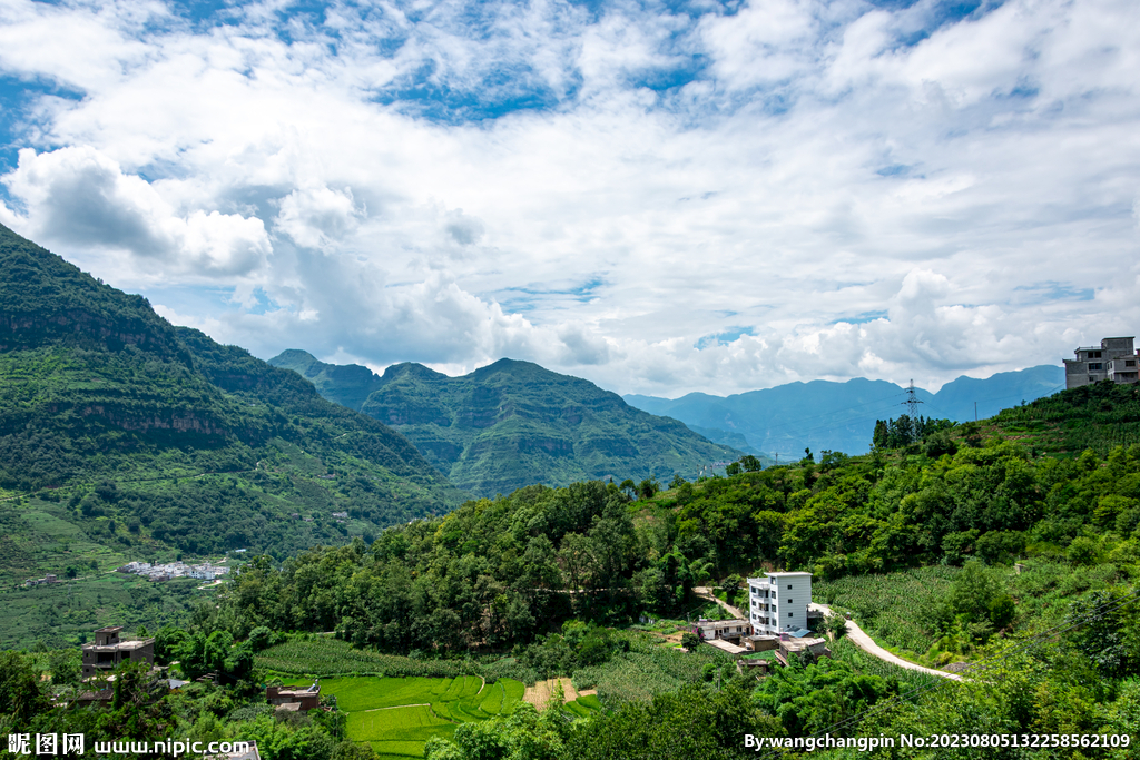 山村风貌