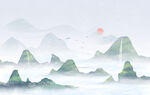  水墨山水