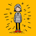 白色服装动漫人物