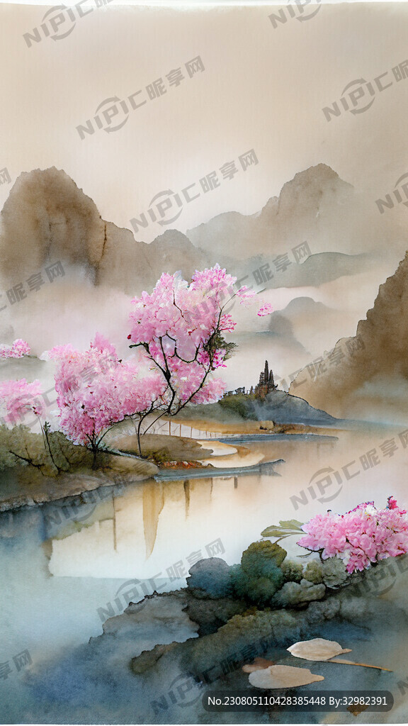 游戏梦幻唯美新中式风景 超高清