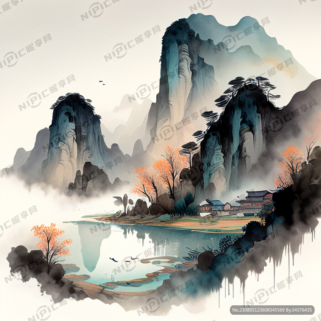 国潮插画