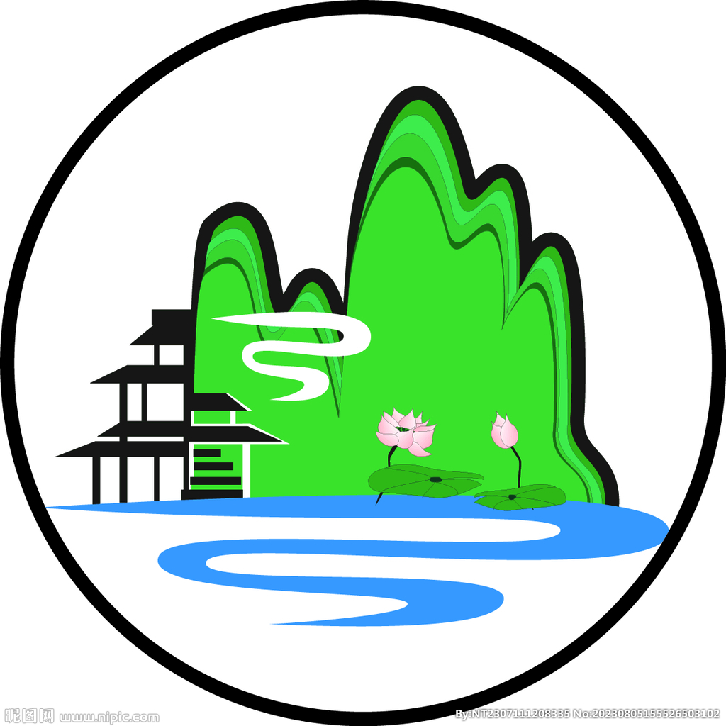 山水logo