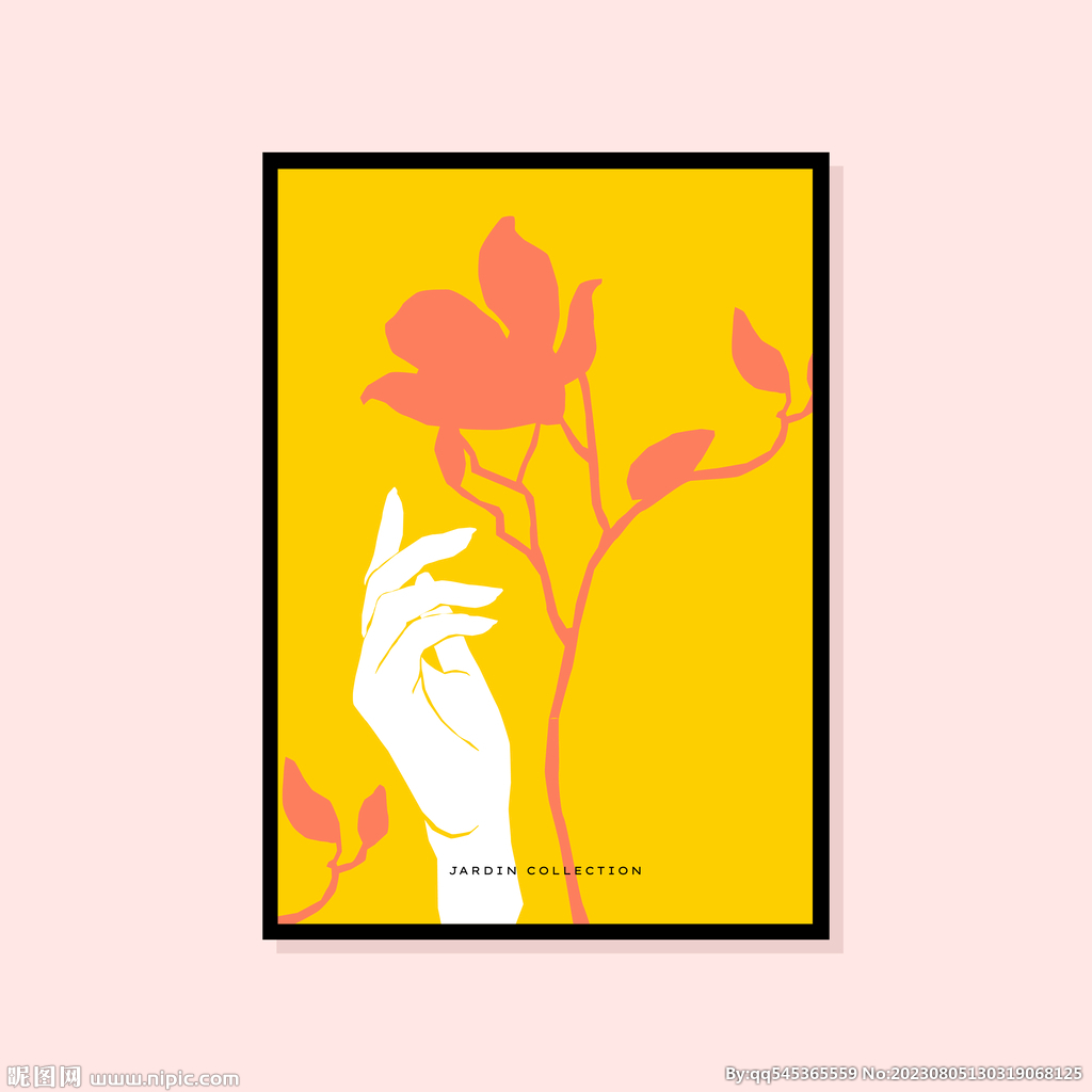 ins简约画芯 