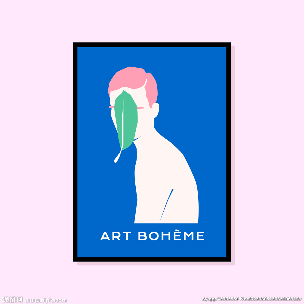 ins简约画芯 