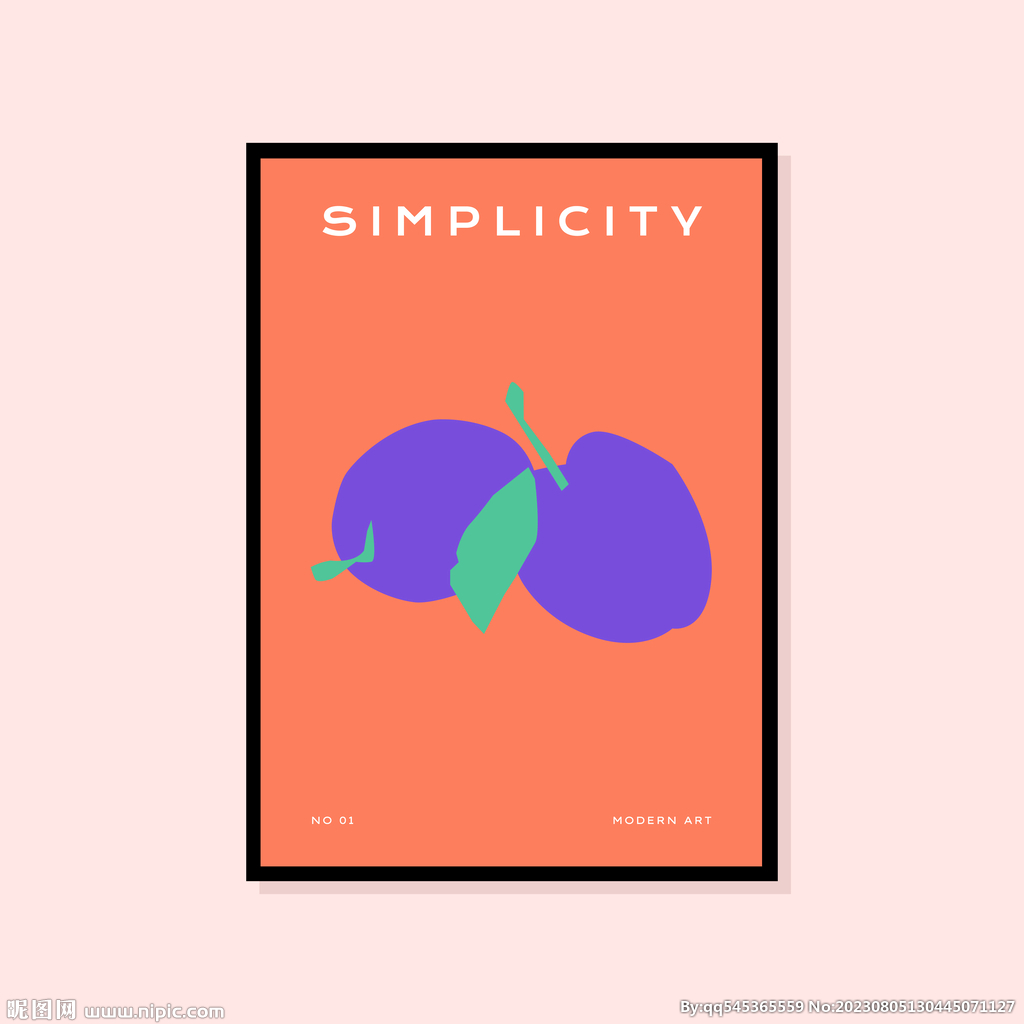 ins简约画芯 