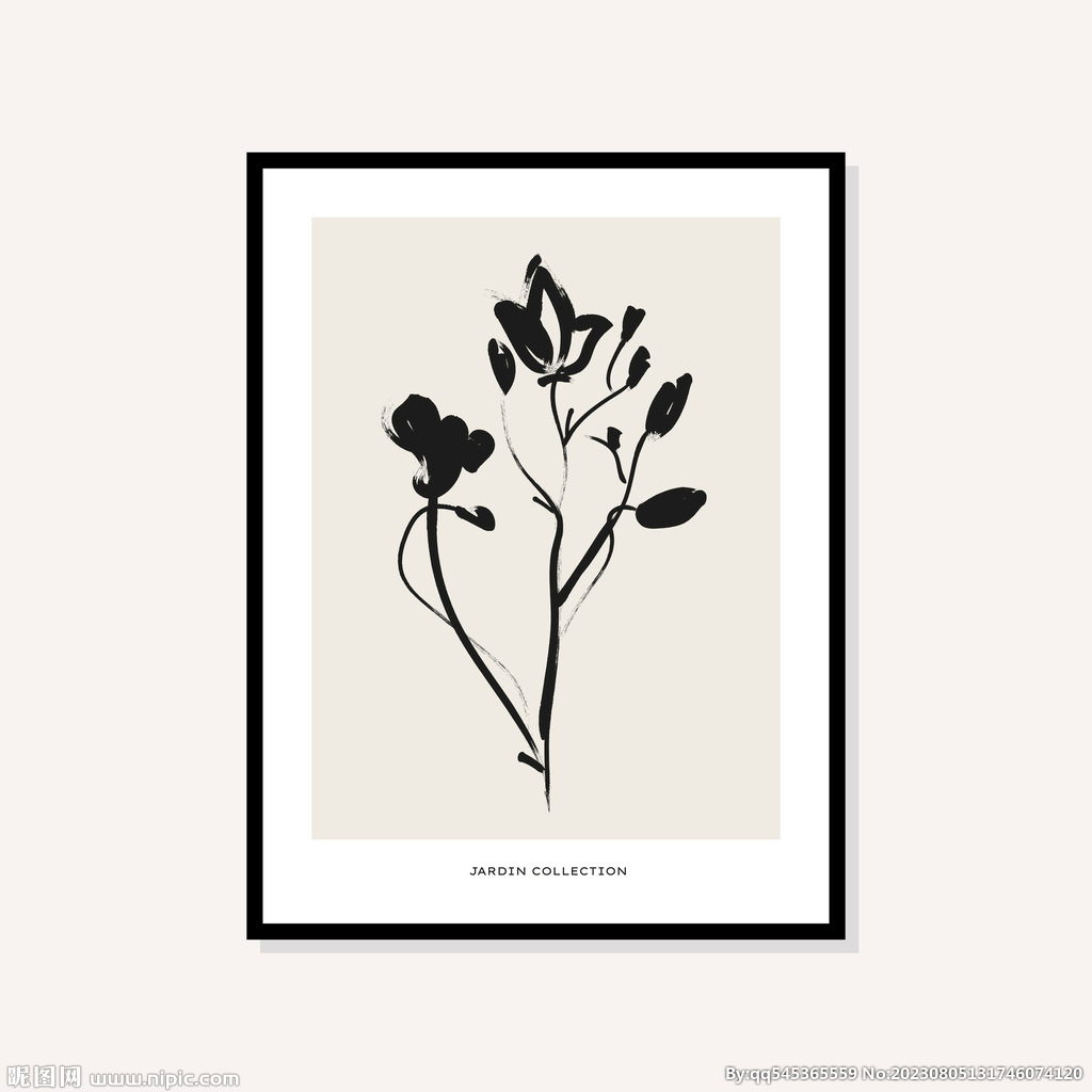 ins简约画芯