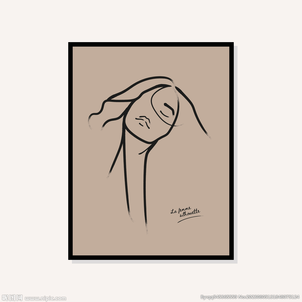 ins简约画芯