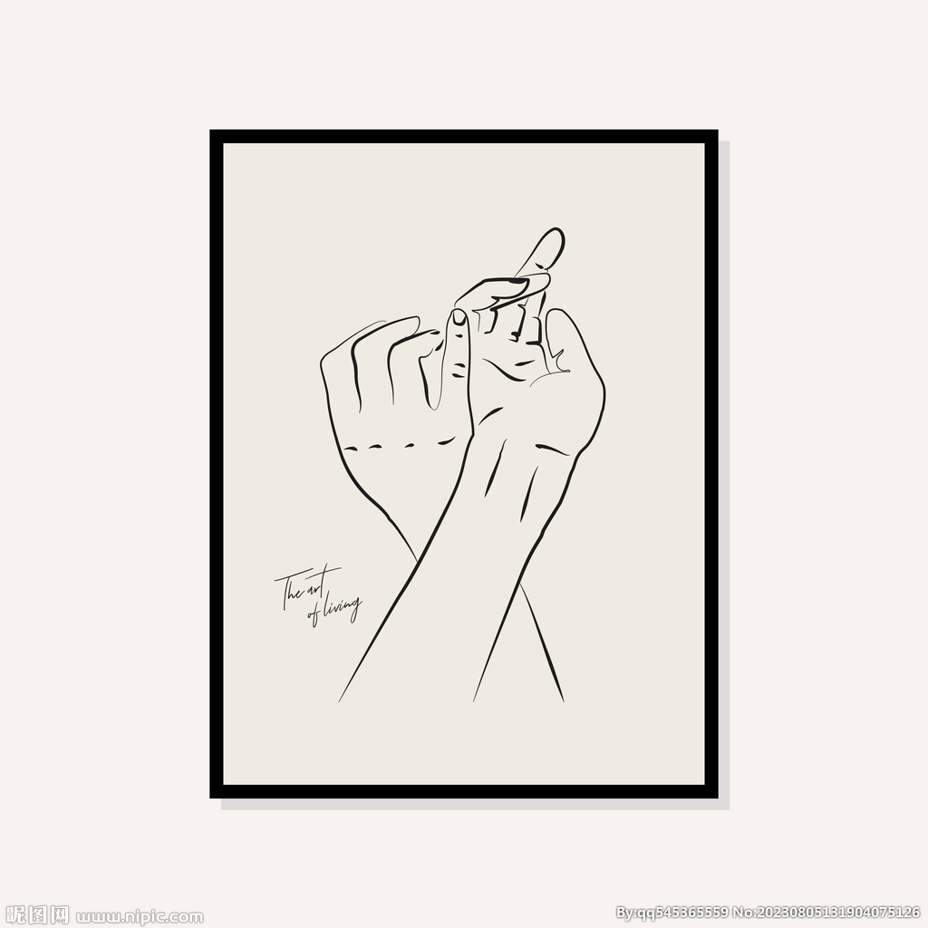 ins简约画芯 