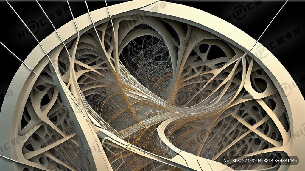 力学结构巧妙穿线