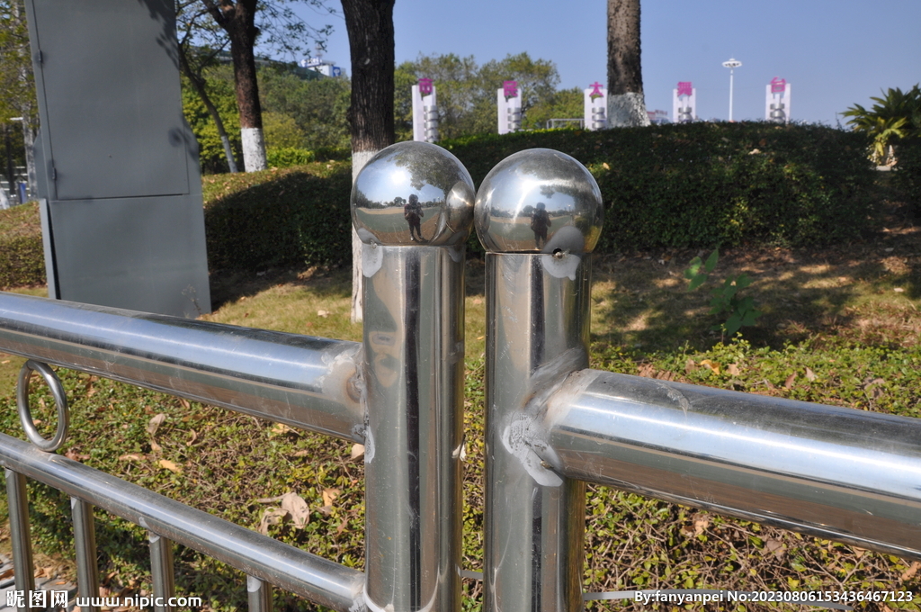 公园不锈钢护栏细节