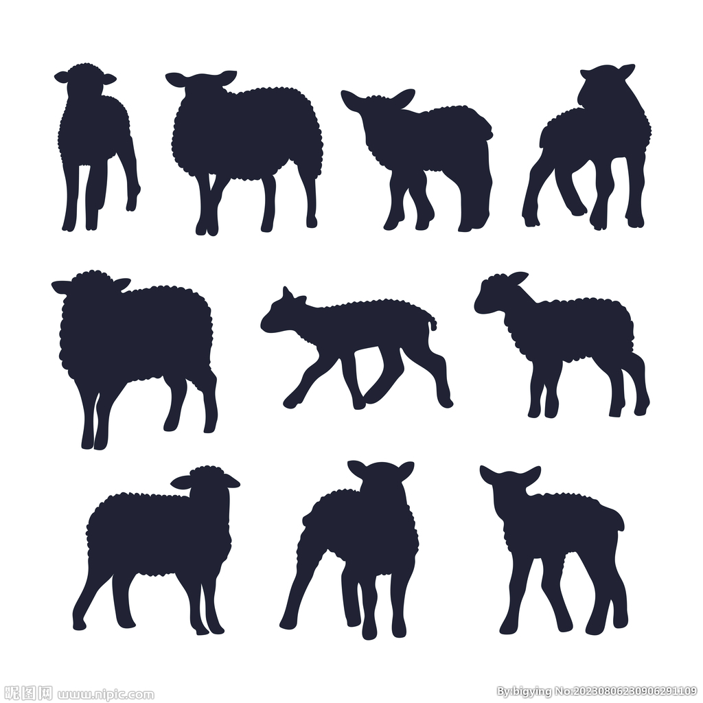 牛羊图形