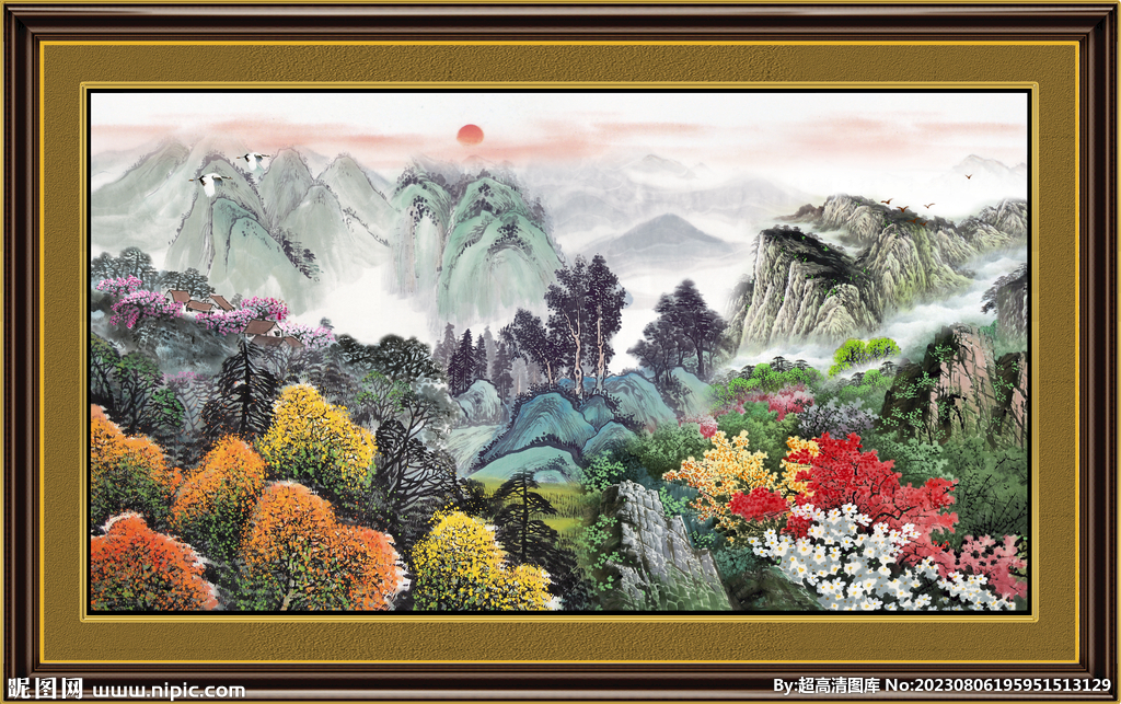 旭日东升 