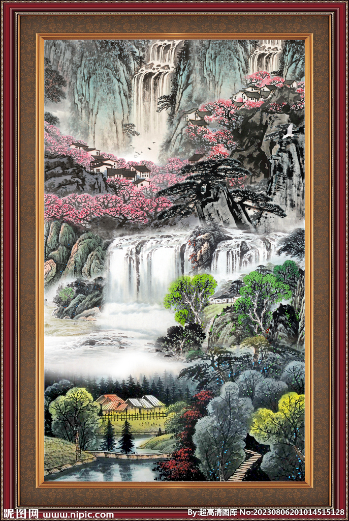 山水风景画
