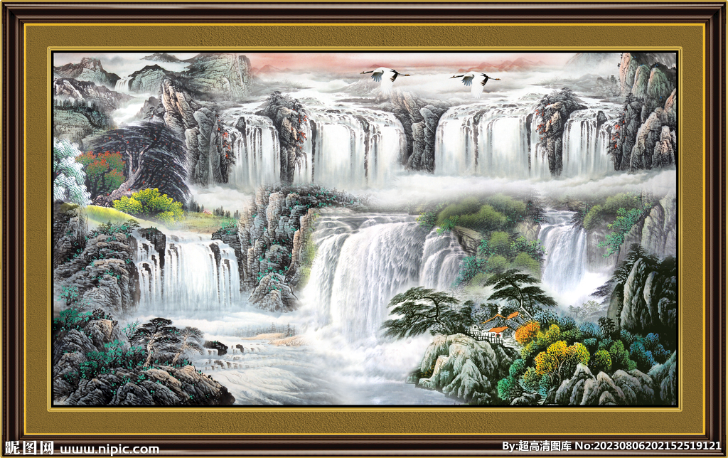 山水风景画