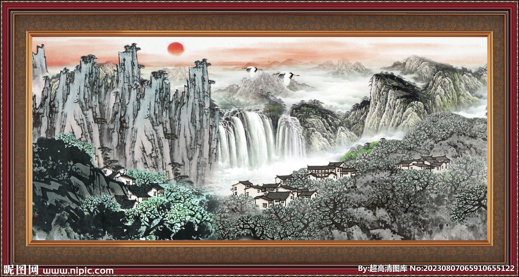 旭日东升 