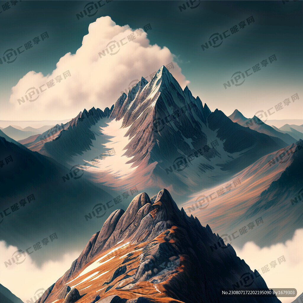 不可思议的山峰