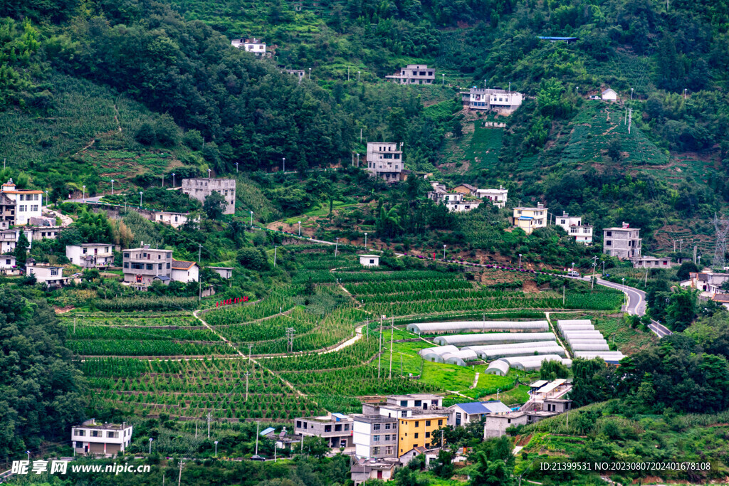 山村风貌