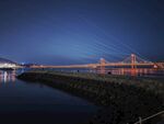 大连星海湾跨海大桥 夜景