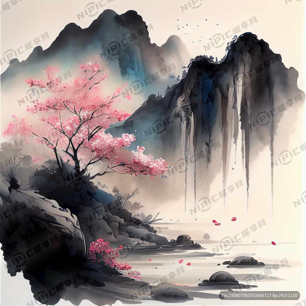 游戏梦幻唯美新中式风景 超高清