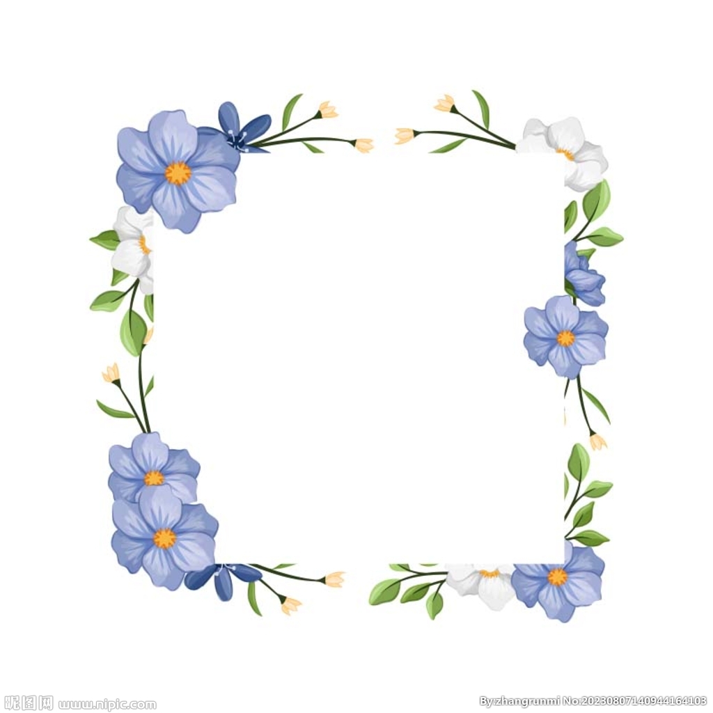 手绘花卉