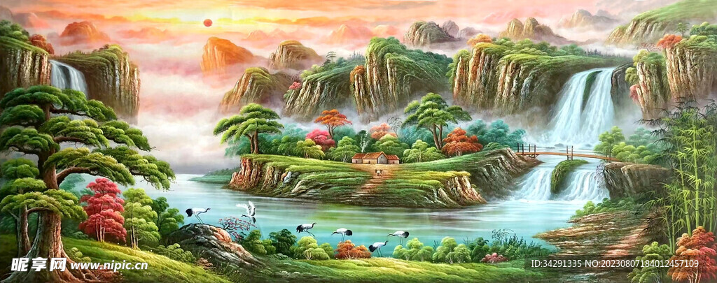 油画风景