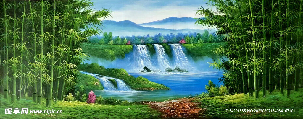 油画风景