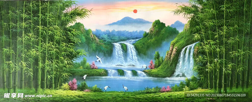 油画风景