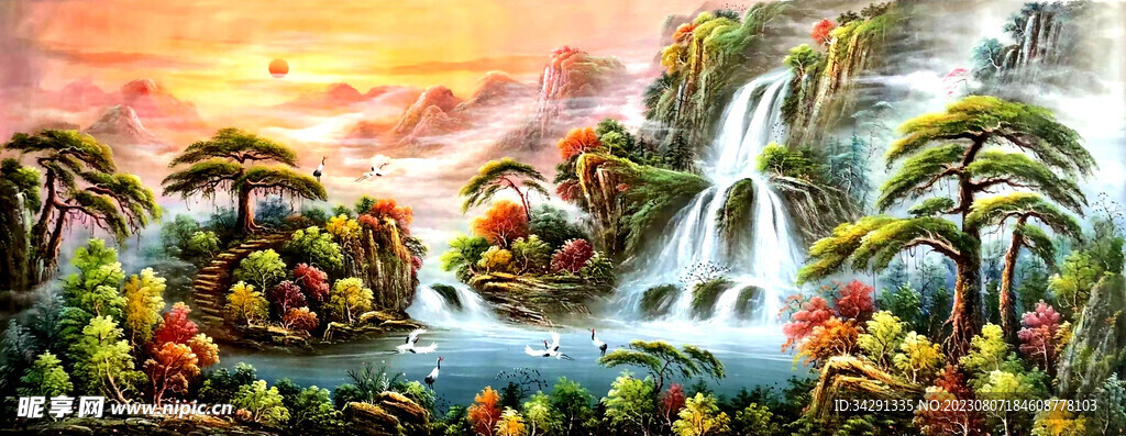 油画风景