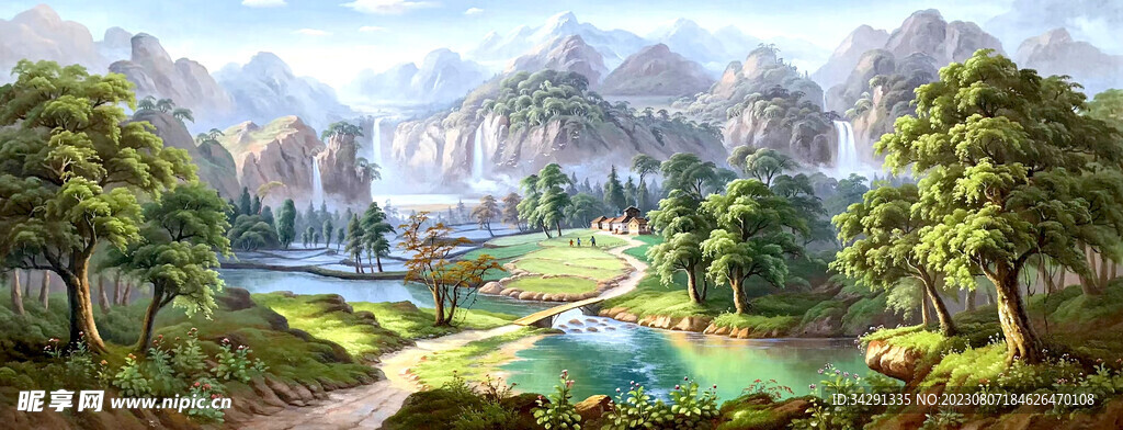 风景油画