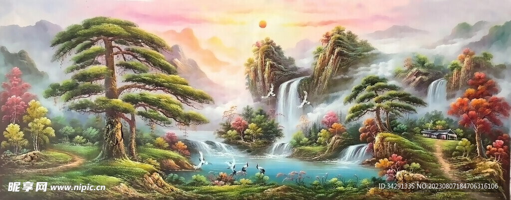 油画风景