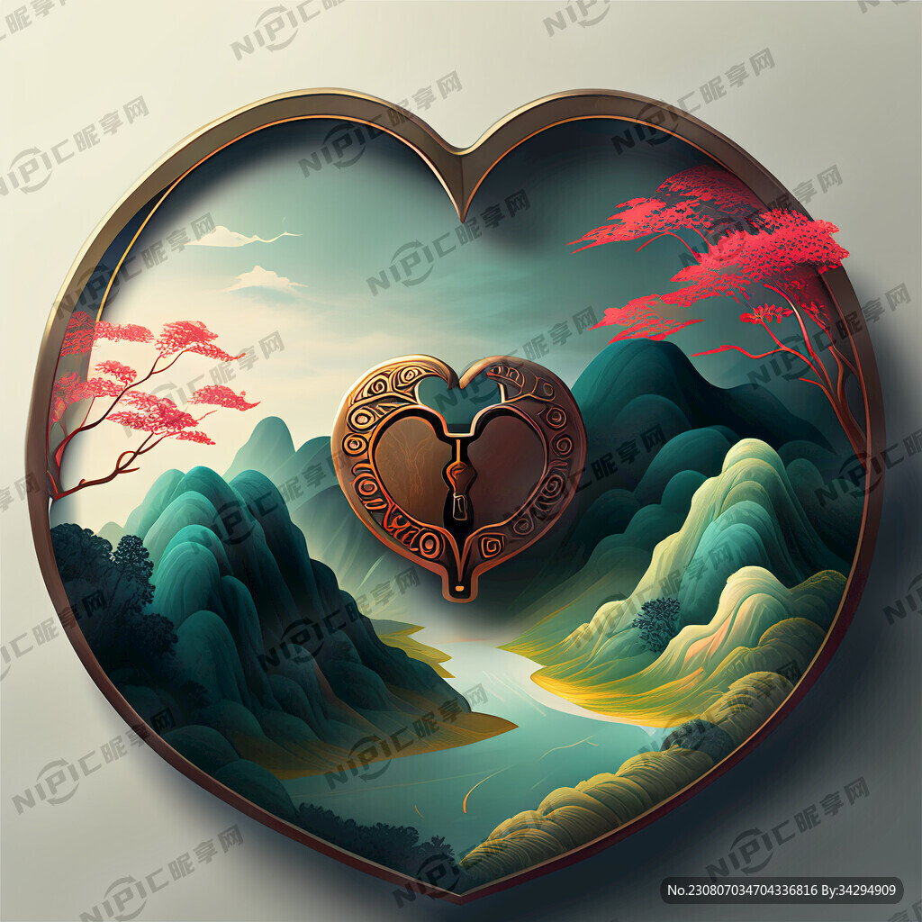 锁心的主题海报