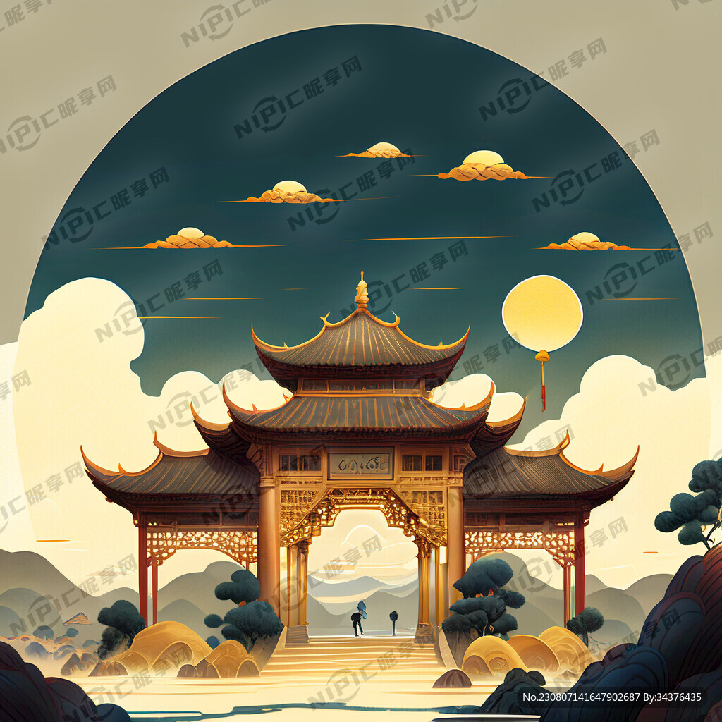 中国云南昆明金马碧鸡坊