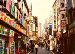日本新宿街头