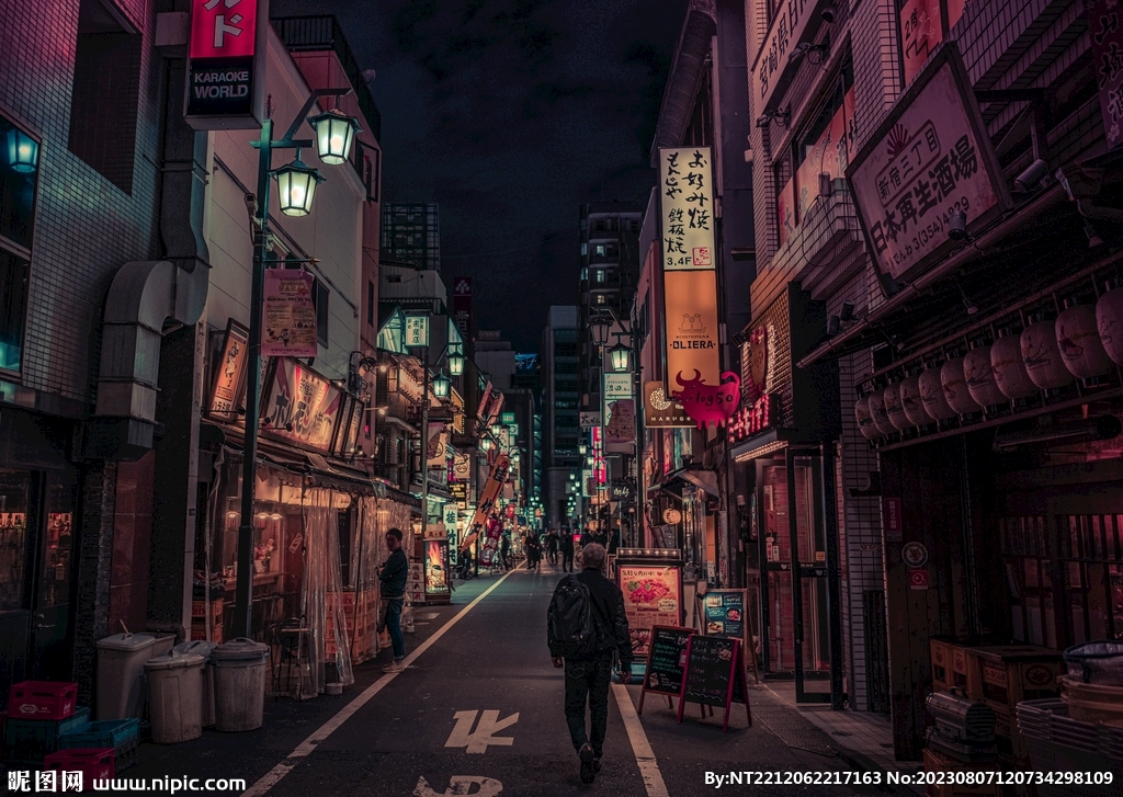 日本 东京街景 